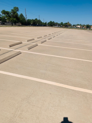 Parking Lot Power Washing in Conroe, Texas