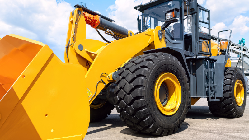 Heavy Equipment Power Washing in Conroe, Texas