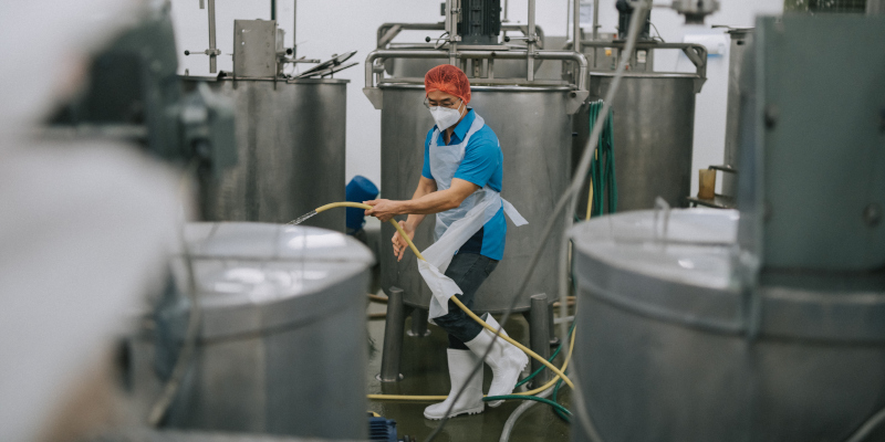 Industrial Equipment Power Washing in Conroe, Texas